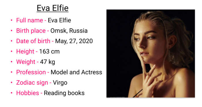 how old is Eva Elfie